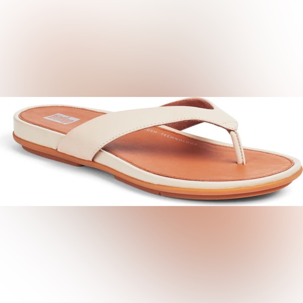 Fitflop Gracie Leather Flip Flops *new in box*